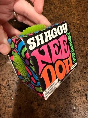 Schylling- Needoh- GREEN Shaggy Ball- LAST ONE!